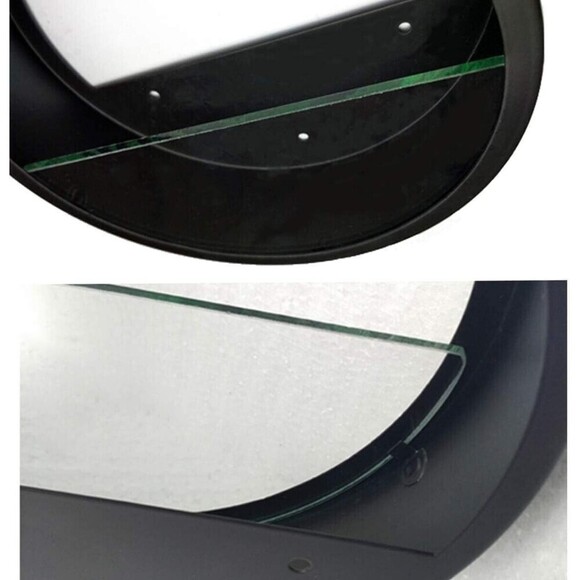 Metal Wall Planter round Hanging Wall Vase Planters for Succulents set of 3 whit - Picture 4 of 7